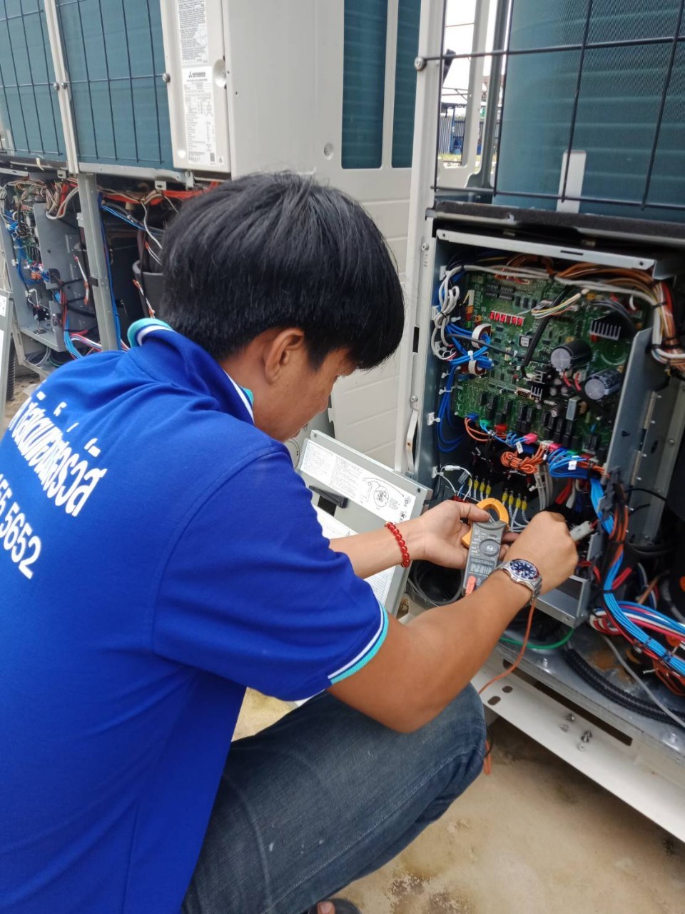 รับล้างแอร์ระบบ VRV VRF ราคาประหยัด